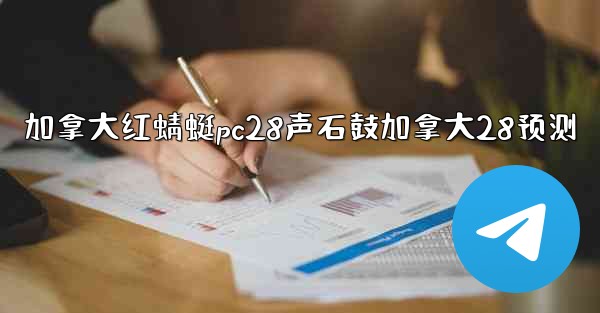 加拿大红蜻蜓pc28声石鼓加拿大28预测