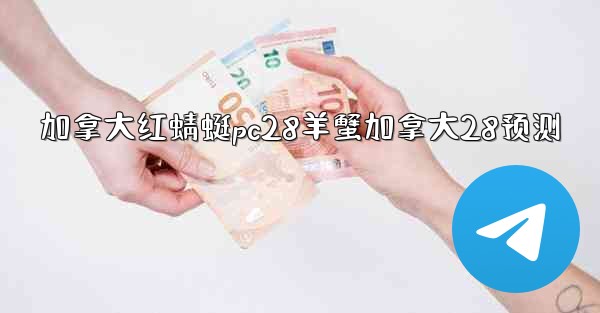 加拿大红蜻蜓pc28羊蟹加拿大28预测