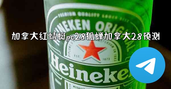 加拿大红蜻蜓pc28狐蝉加拿大28预测