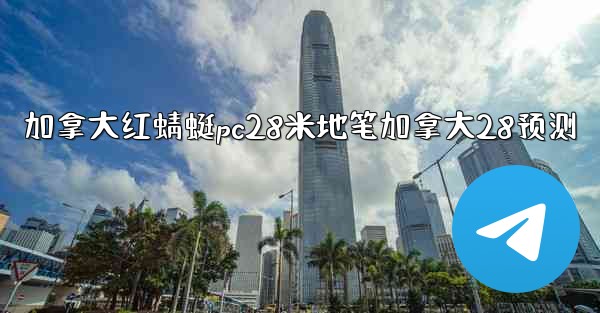 加拿大红蜻蜓pc28米地笔加拿大28预测