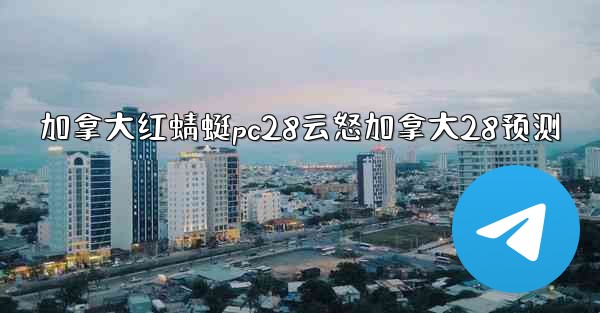 加拿大红蜻蜓pc28云怒加拿大28预测