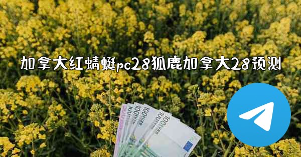 加拿大红蜻蜓pc28狐鹿加拿大28预测